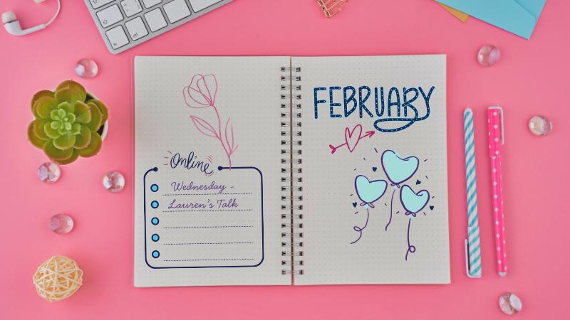 Craft : Mindful Journalling : February
