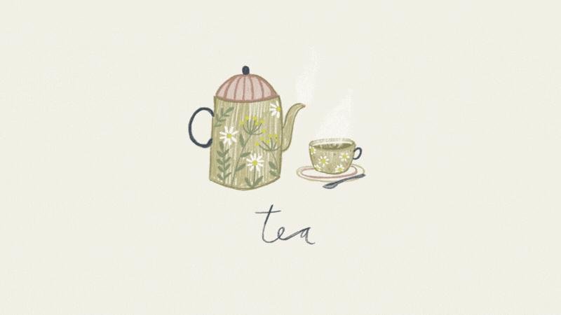 Digital Art : Tea Animation